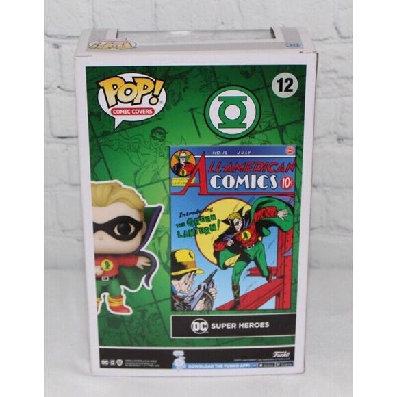 NEW Funko Pop! Comic Cover: All American Comics GREEN LANTERN Vinyl Figure #12 - Picture 3 of 11